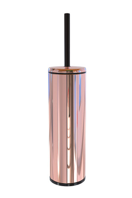 Cigo Çelik Tuvalet Fırçası - Rose Gold & İç Kısım Siyah - 4
