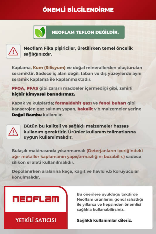 Fika Seramik Kaplamalı 7 Parça Tencere Ve Tava Seti - Gri - 7