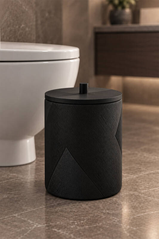 Nordic 5'li Banyo Seti - Siyah - 4