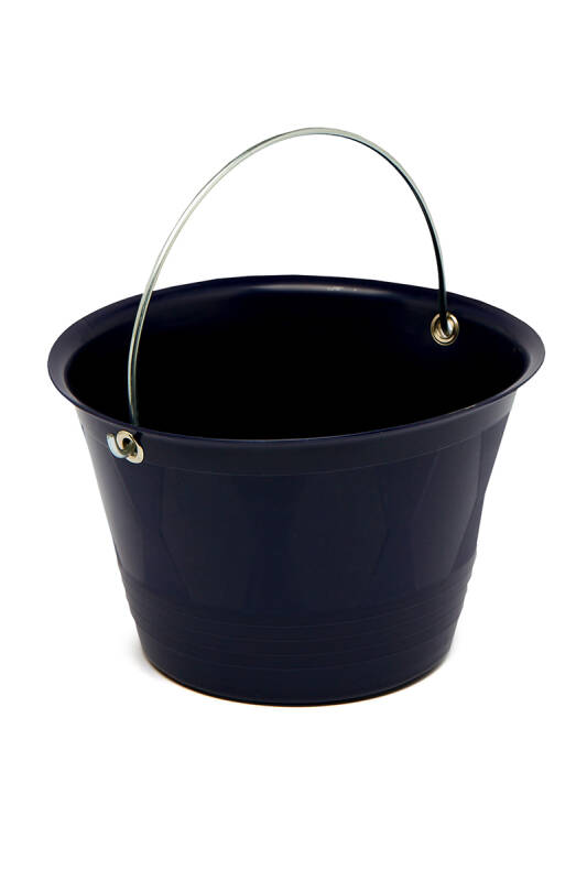 Banyo Mutfak Bahçe Çok Amaçlı Saplı Kova - Lacivert - 1
