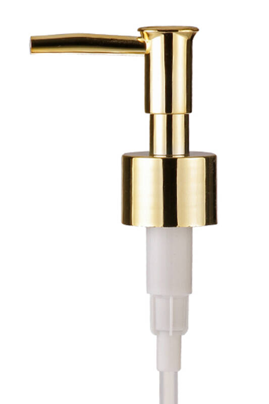 Yedek Sıvı Sabunluk Pompası Plastik - Parlak Gold - 1